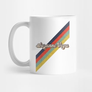 retro vintage color Suzanne Vega Mug